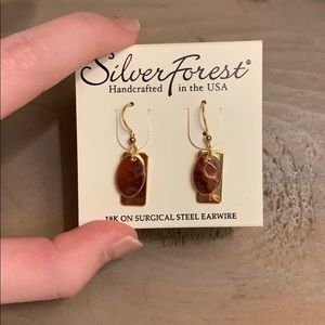 Silver Forest Dangle Earings